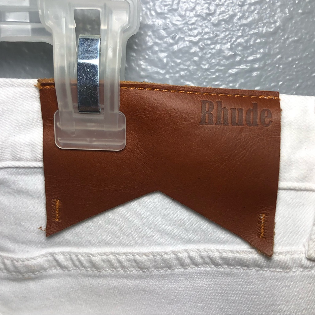 Rhude Jeans White Denim Ss23